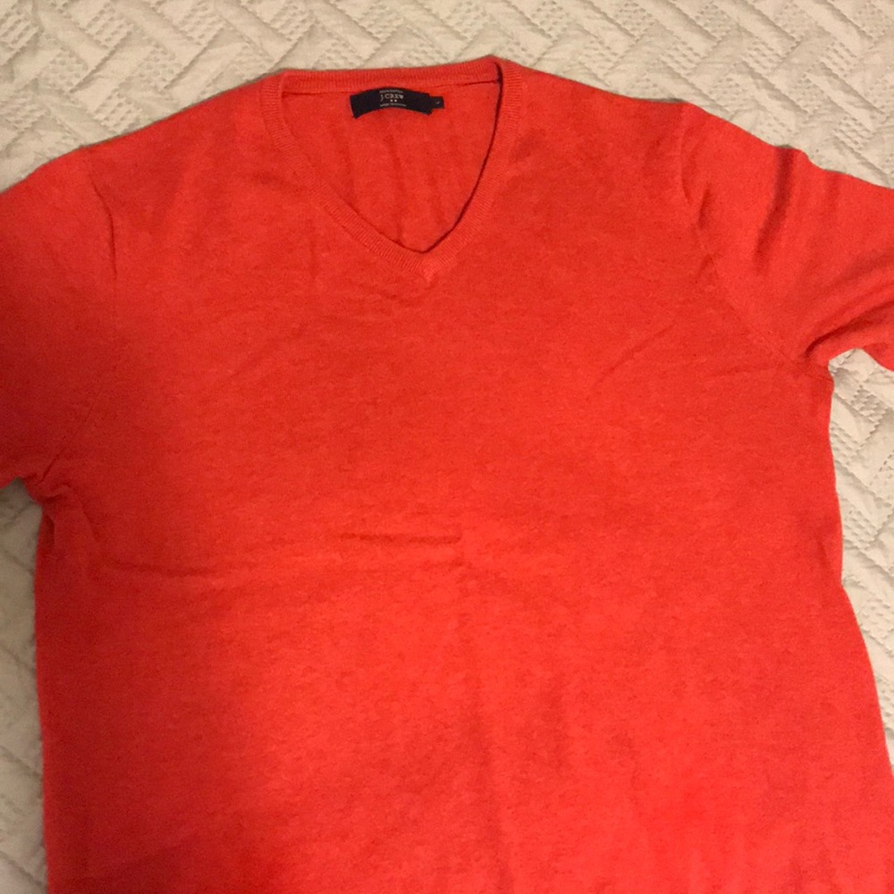 Men’s J Crew V-neck Sweater L